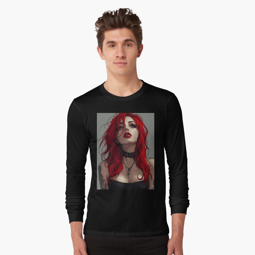 Item preview, Long Sleeve T-Shirt designed and sold by CursedbyLilith.
