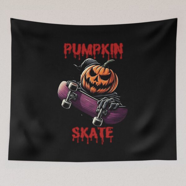 Item preview, Halloween pumpkin skate designed and sold by EvelinZ.