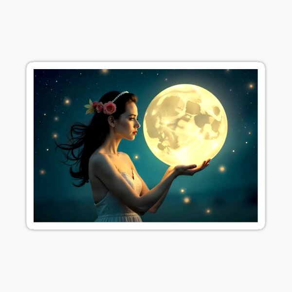Item preview, HOLDING THE  MOON designed and sold by Arts4U.