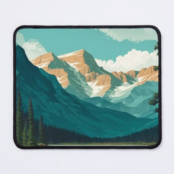 Item preview, Rocky Mountain National Park designed and sold by WanderlustArtsy.