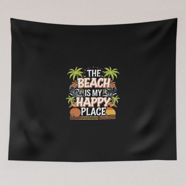 Item preview, The Beach Is My Happy Place designed and sold by artchic4you.