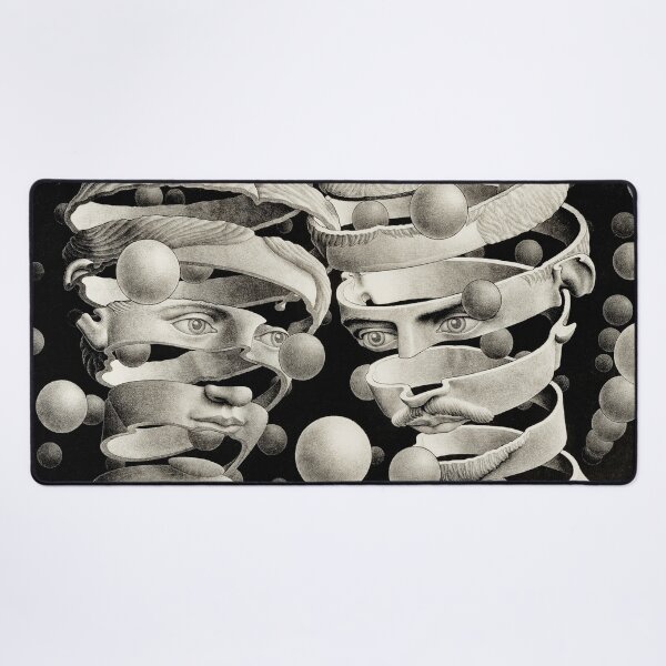 Item preview, M. C. Escher, Bond of Unity, Dutch Artist, Maurits Cornelis Escher Print, Surrealism, Imp-Art, M. C. Escher Gift, Maurits Escher Art designed and sold by Artistic Gift Print.