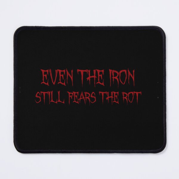 Item preview, "even the iron still fears the rot" ethel cain lyrics designed and sold by vampkittystickers.