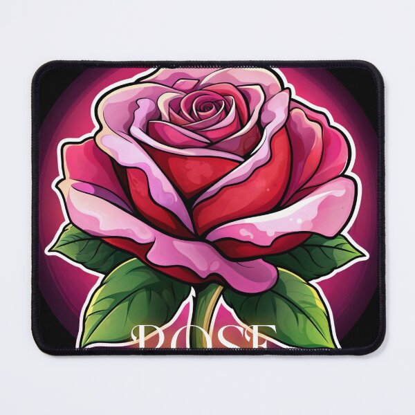 Item preview, Sticker T-Shirt Design Flowers: ROSE designed and sold by ForeverPrintsOK.