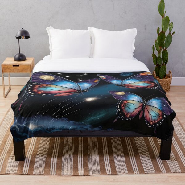 Item preview, Cosmic Butterflies Journey Through the Stars designed and sold by RkskArt.
