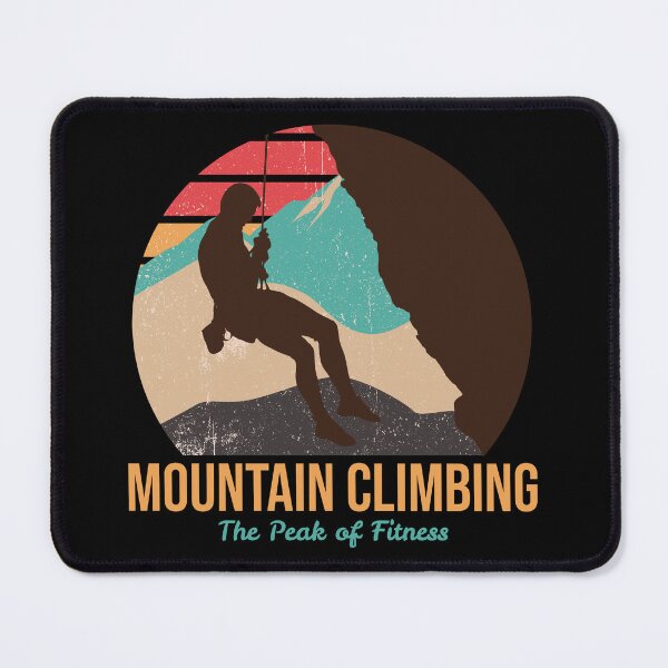 Item preview, Mountain Climbing: The Peak of Fitness designed and sold by MouseWisdom.