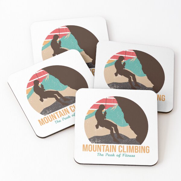 Item preview, Mountain Climbing: The Peak of Fitness designed and sold by MouseWisdom.