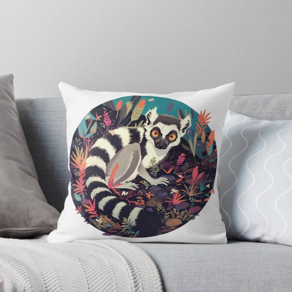 Item preview, Lemur // Ape // Monkey // Madagascar // Colorful designed and sold by SMARTKIT DESIGNAGENCY.