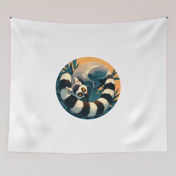 Item preview, Lemur // Ape // Monkey // Madagascar // Colorful designed and sold by SMARTKIT  DESIGNAGENCY.