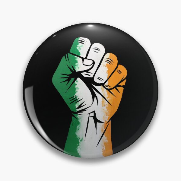 Item preview, Irish Flag Clenched Fist designed and sold by REAL IRISH GIFTS.