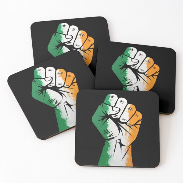 Item preview, Irish Flag Clenched Fist designed and sold by REAL IRISH GIFTS.