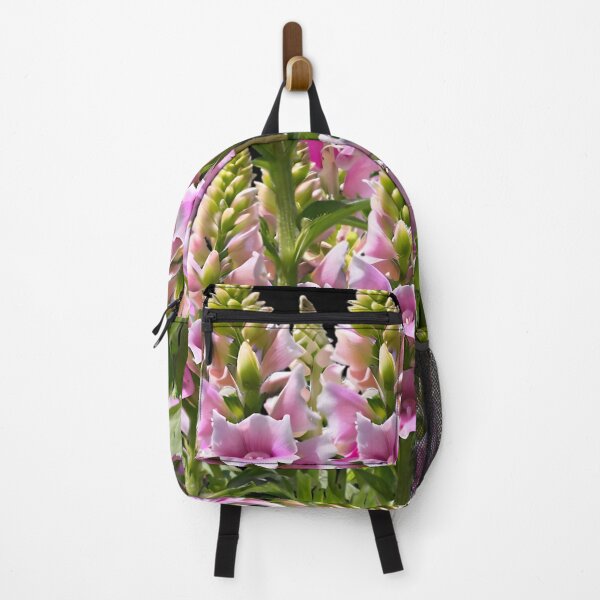 Item preview, A close-up image of soft pink Foxglove flowers designed and sold by Tchoice.