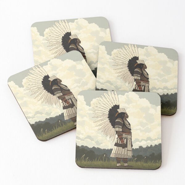 Item preview, Aztec warrior | Anime style designed and sold by ComicsFactory.