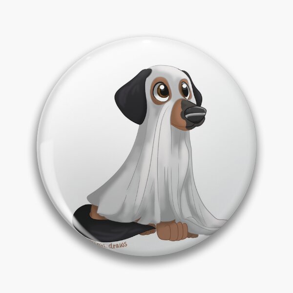 Item preview, Hellenic Hound (Greek Harehound) ghost pup designed and sold by mrixondraws.