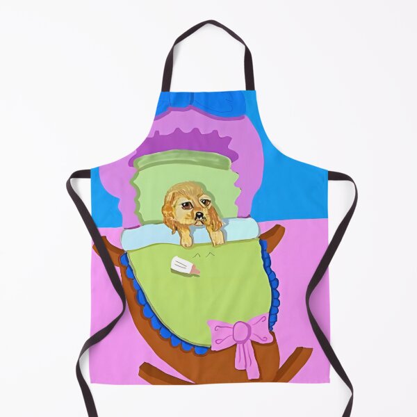Item preview, Puppy In Crib designed and sold by pinkyjainpan.
