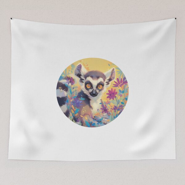 Item preview, Lemur // Ape // Monkey // Madagascar // Colorful designed and sold by SMARTKIT  DESIGNAGENCY.