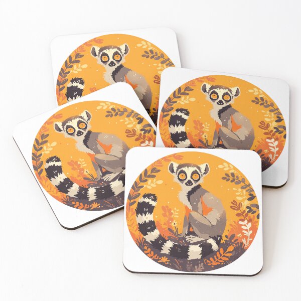 Item preview, Lemur // Ape // Monkey // Madagascar // Colorful designed and sold by SMARTKIT  DESIGNAGENCY.