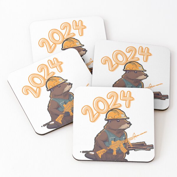 Item preview, Funny beaver  designed and sold by Natalia Aaa.