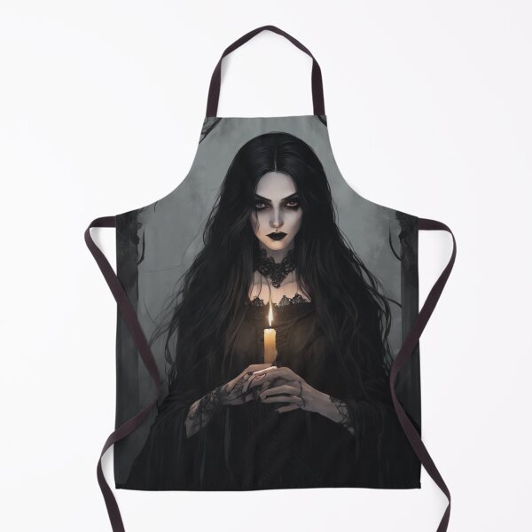 Item preview, Enchanting Gothic Witch Portrait - Dark Elegance & Mystical Magic Art designed and sold by andrew758.