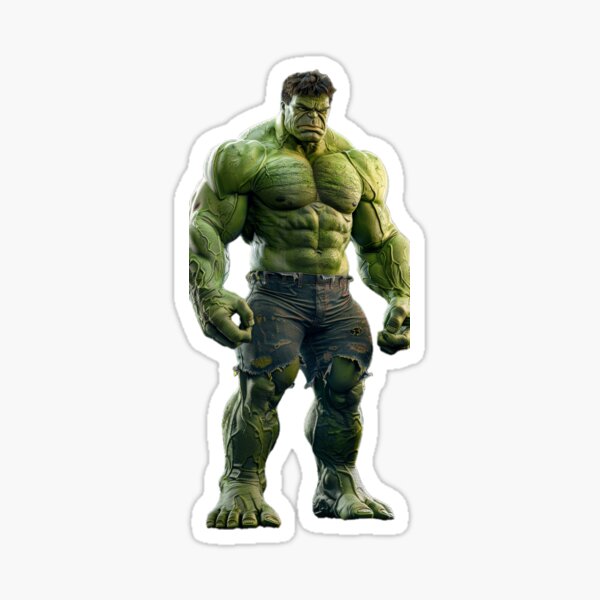 Item preview, Powerful Green Muscle Hulk, Unique Superhero Character Design, Cool Graphic for Fans  designed and sold by SeasandSJ.