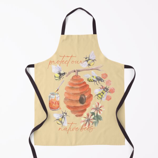 Item preview, Protect Our Native Bees designed and sold by HematiteDesign.
