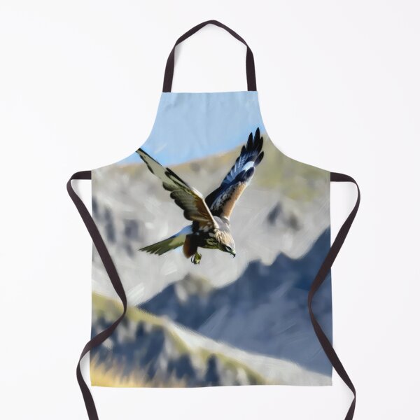 Item preview, Soaring Hawk in Mountain Landscape designed and sold by GoldenPattern.