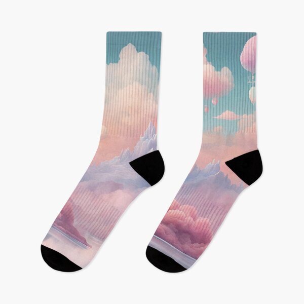 Item preview, Surreal Pastel Floating Island Landscape designed and sold by Have Mercy.