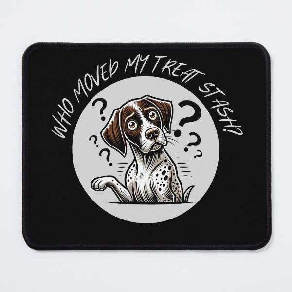 Item preview, Confused Black German Shorthaired Pointer for Dog Lovers designed and sold by UN-FUR-GETTABLE.