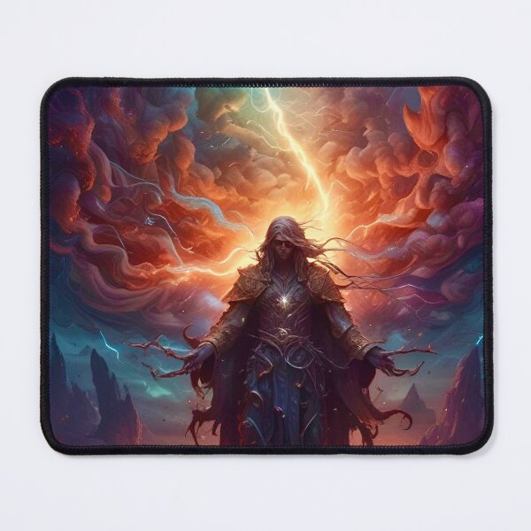 Item preview, Elemental Might - Dark Fantasy Art concept designed and sold by Delerat7.