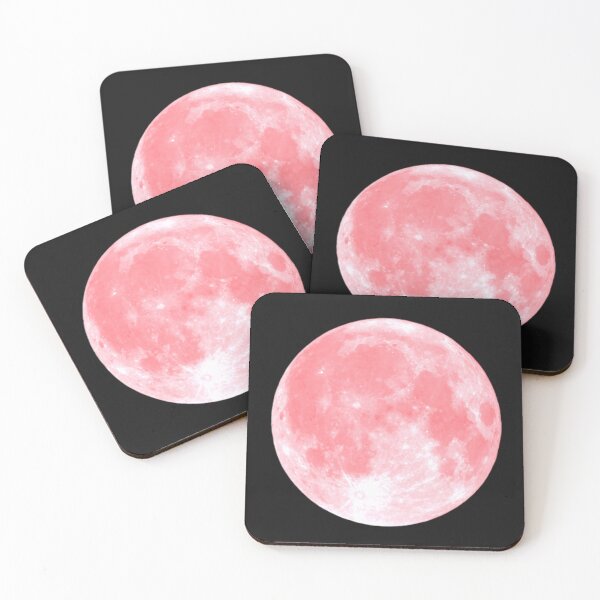 Item preview, ROSE QUARTZ PINK FULL MOON STICKER SOFT SOOTHING designed and sold by Arts4U.