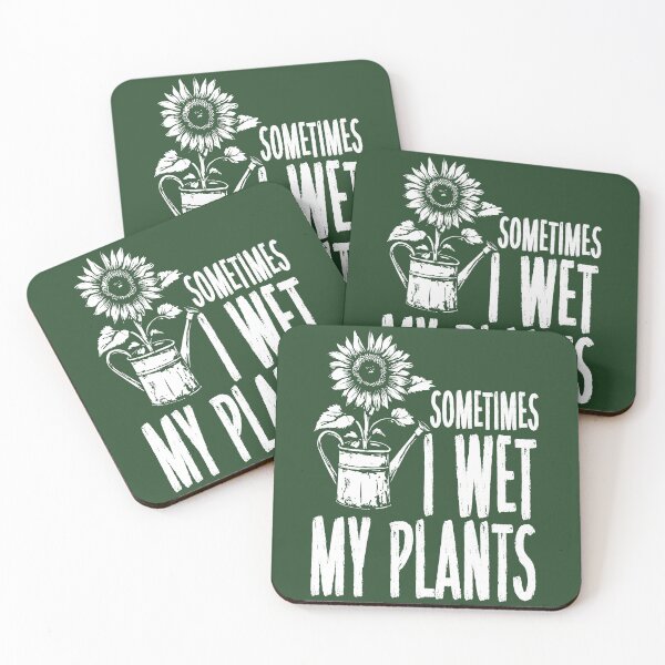 Item preview, Gardeners Allotments Community Garden Funny Joke I Wet My Plants designed and sold by Maljonic.