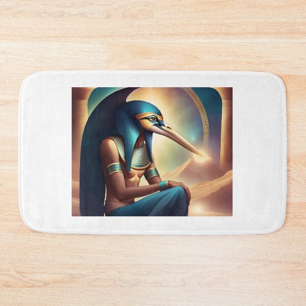 Item preview, Divine Scribe Thoth - Ancient Egyptian Mythology Art designed and sold by TrueBrick.