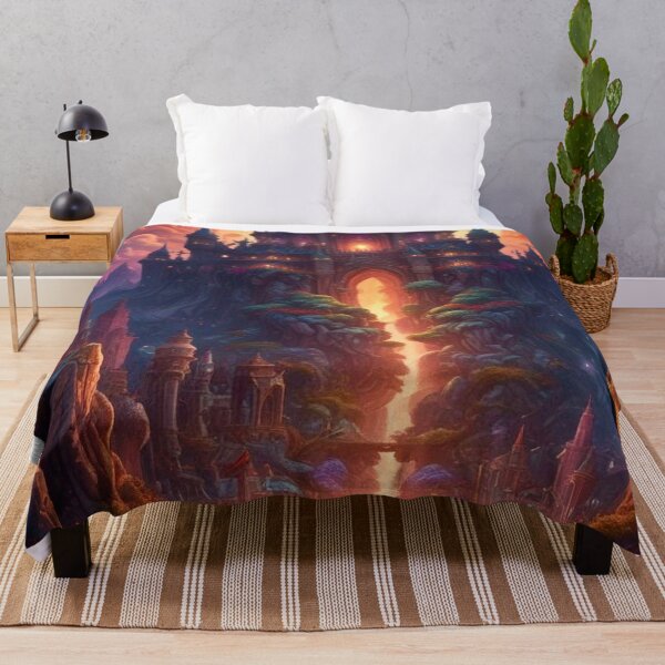 Item preview, Fantasy Castlescape - Dark Fantasy Art concept designed and sold by Delerat7.