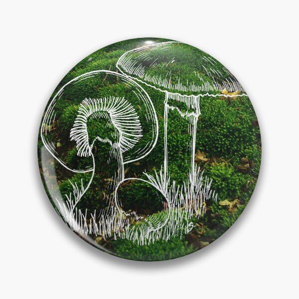 Artikelvorschau, Dunkler Wald Pilze Giftpilze Grünes Moos entworfen und verkauft von WildWoodlandWitch.