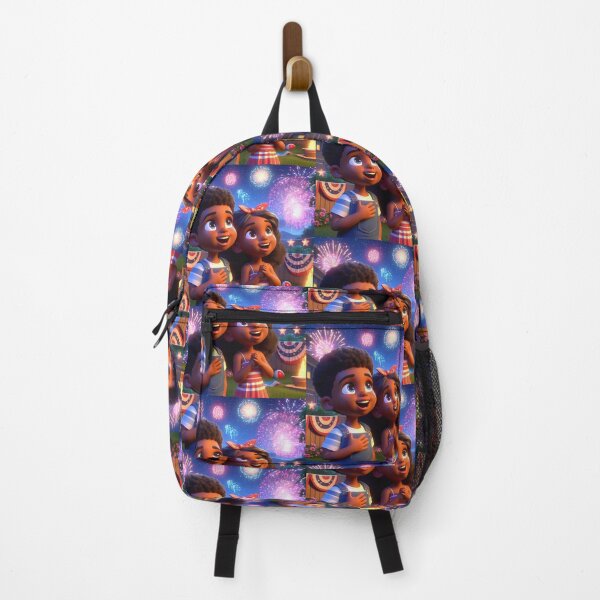 Item preview, Lily and Lucas Johnson Watching Fireworks designed and sold by Brestylefire.