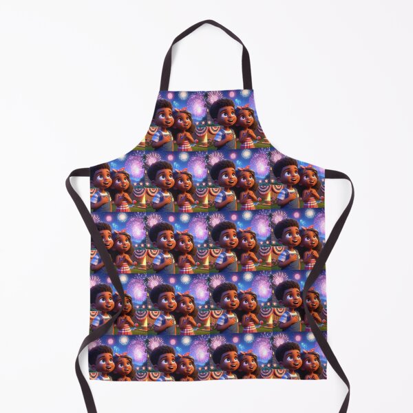 Item preview, Lily and Lucas Johnson Watching Fireworks designed and sold by Brestylefire.