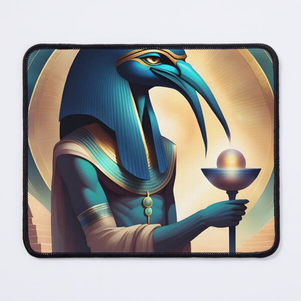Item preview, Thoth - Egyptian God of Wisdom and Magic designed and sold by TrueBrick.