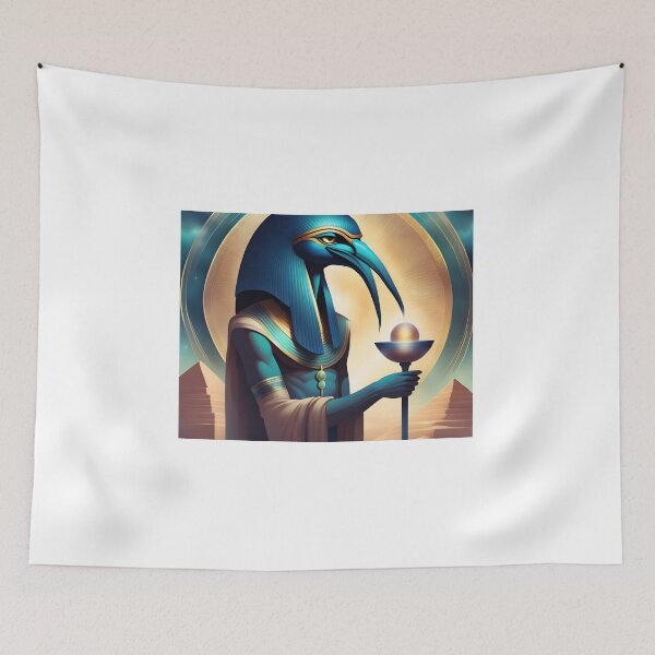 Item preview, Thoth - Egyptian God of Wisdom and Magic designed and sold by TrueBrick.