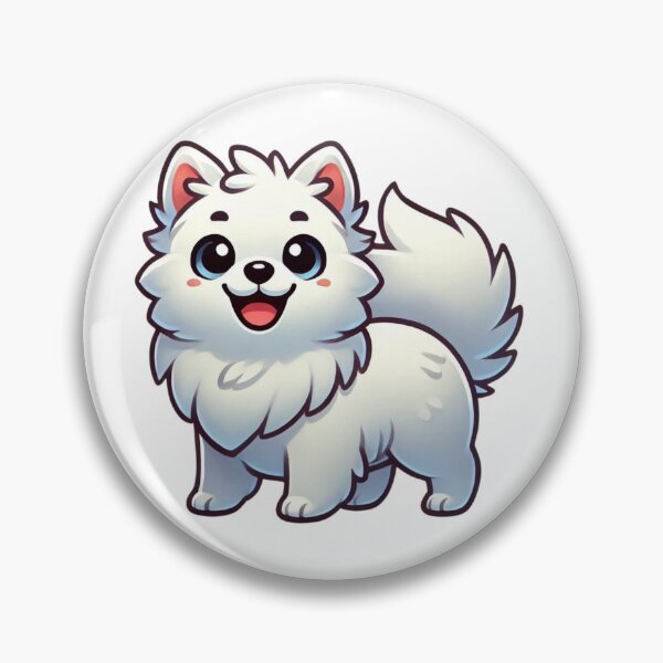 Item preview, Cute American Eskimo Dog for American Eskimo Lovers designed and sold by NoelaniArt.