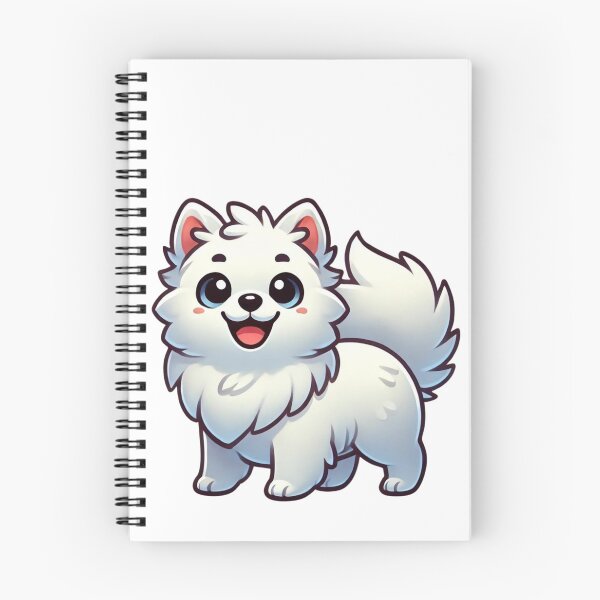 Item preview, Cute American Eskimo Dog for American Eskimo Lovers designed and sold by NoelaniArt.