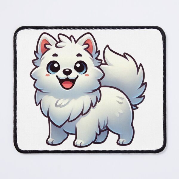 Item preview, Cute American Eskimo Dog for American Eskimo Lovers designed and sold by NoelaniArt.