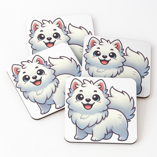 Item preview, Cute American Eskimo Dog for American Eskimo Lovers designed and sold by NoelaniArt.