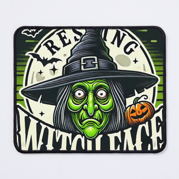 Item preview, Resting witch face halloween spooky designed and sold by headlessdreamer.