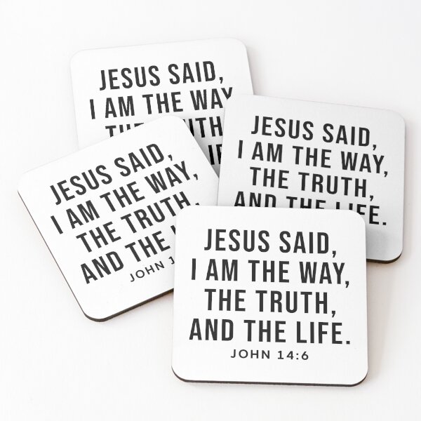 Item preview, John 14:6 Bible Verse designed and sold by SoulQuot.