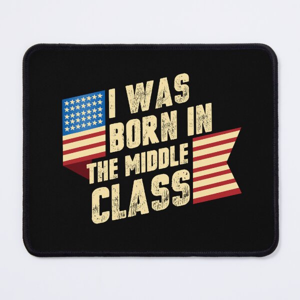 Item preview, I Was Born in The Middle Class Trump 2024 designed and sold by trendyzcom.
