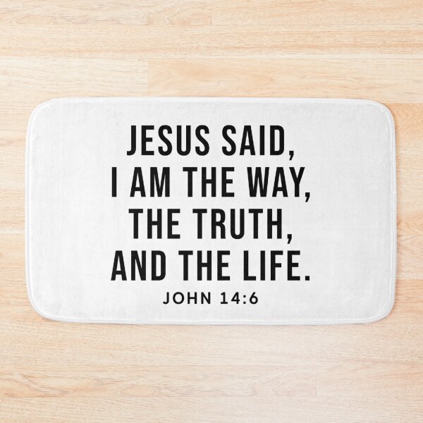 Item preview, John 14:6 Bible Verse designed and sold by SoulQuot.