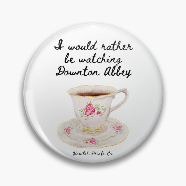 Item preview, I Would Rather Be Watching Downton Abbey Design designed and sold by HavilahPrintsCo.