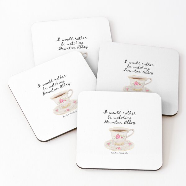 Item preview, I Would Rather Be Watching Downton Abbey Design designed and sold by HavilahPrintsCo.
