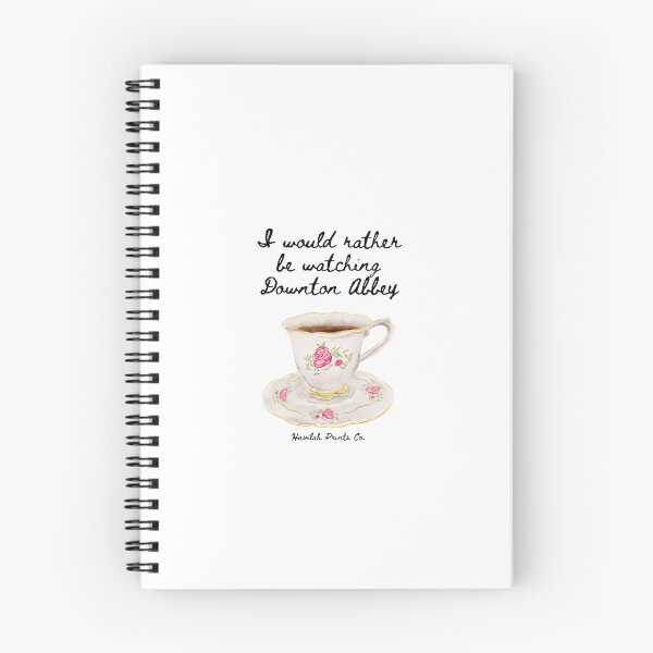 Item preview, I Would Rather Be Watching Downton Abbey Design designed and sold by HavilahPrintsCo.