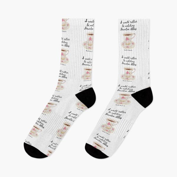 Item preview, I Would Rather Be Watching Downton Abbey Design designed and sold by HavilahPrintsCo.